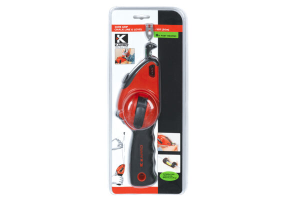 KAPRO 214 Sure Grip Chalk Line with line level - Image 6