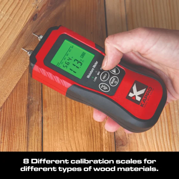 Kapro 379 Moisture Meter with Temperature Detection - Image 6