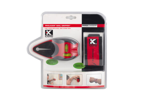 KAPRO 810 Prolaser® Nail Gripper™ - Line Laser with Nail and Screw Grip - Image 7