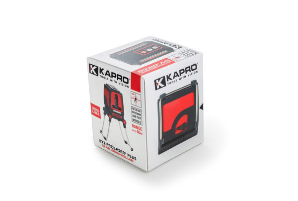 KAPRO 872 Prolaser® Plus Red - เลเซอร์คานขวางแบบตั้งอิสระ - Image 8