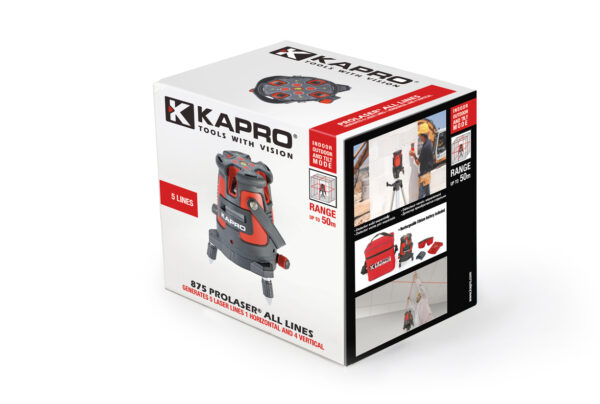 KAPRO 875 Prolaser® All-Lines Layout Set With Soft Bag - Image 8