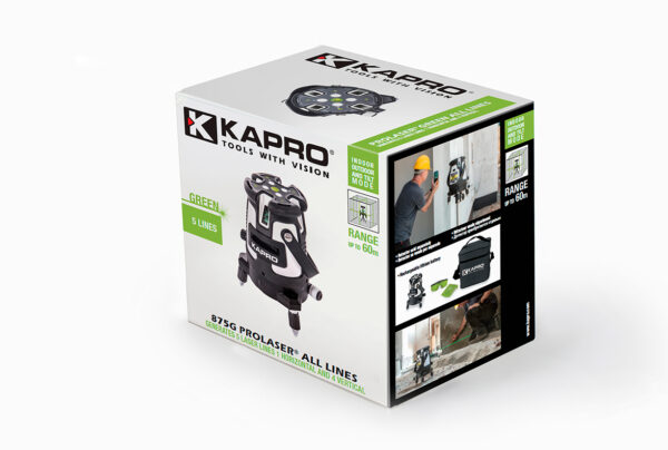 KAPRO 875G Prolaser® All-Lines Green Layout Set With Soft Bag - Image 8