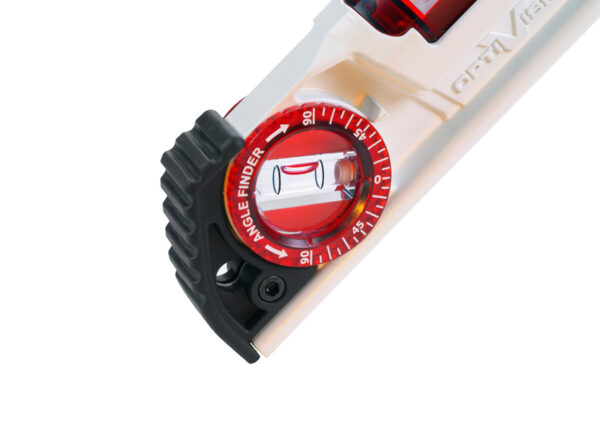 KAPRO 935 OPTIVISION® Red Torpedo 25cm (10″) Magnetic Cast Aluminum Level - Image 3