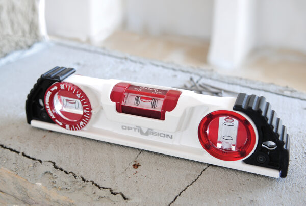 KAPRO 935 OPTIVISION® Red Torpedo 25cm (10″) Magnetic Cast Aluminum Level - Image 6