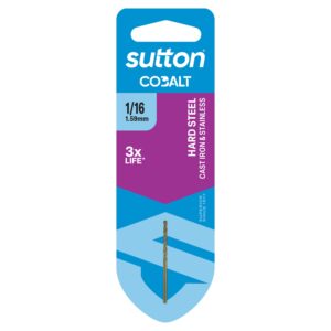 SUTTON Heavy Duty Cobalt HSS Drill Bits