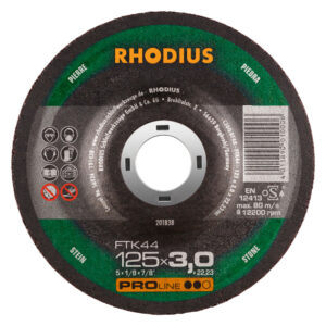 RHODIUS FTK 44 & FT 44 Freehand Stone Cutting Discs
