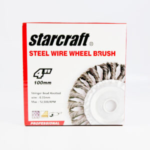 STARCRAFT Knotted Wire Wheel Brush
