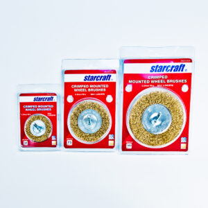 STARCRAFT Stem Mounted Crimped Wire Wheel Brush