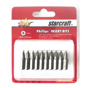 STARCRAFT Phillips® Torx® Slotted Insert Bits
