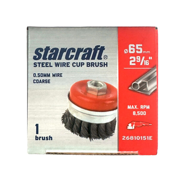 STARCRAFT Knotted Cup Brush Single Row