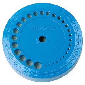 Drill bit measuring device mm
