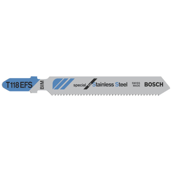 BOSCH Jigsaw-Sabre Saw Blade Bimetal T118 EFS - Image 2
